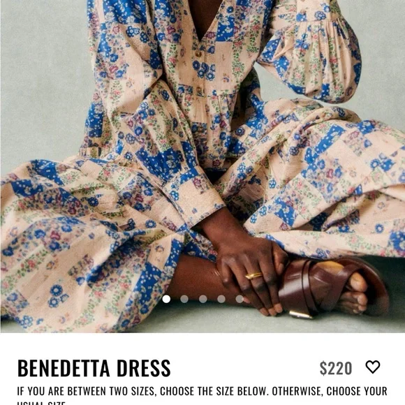 Sezane Benedetta Patchwork Print Dress - Picture 8 of 15